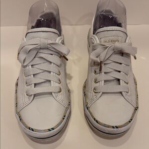 Keds x Kate Spade NY Women’s Size 8 White Leather Lace Up Sneakers